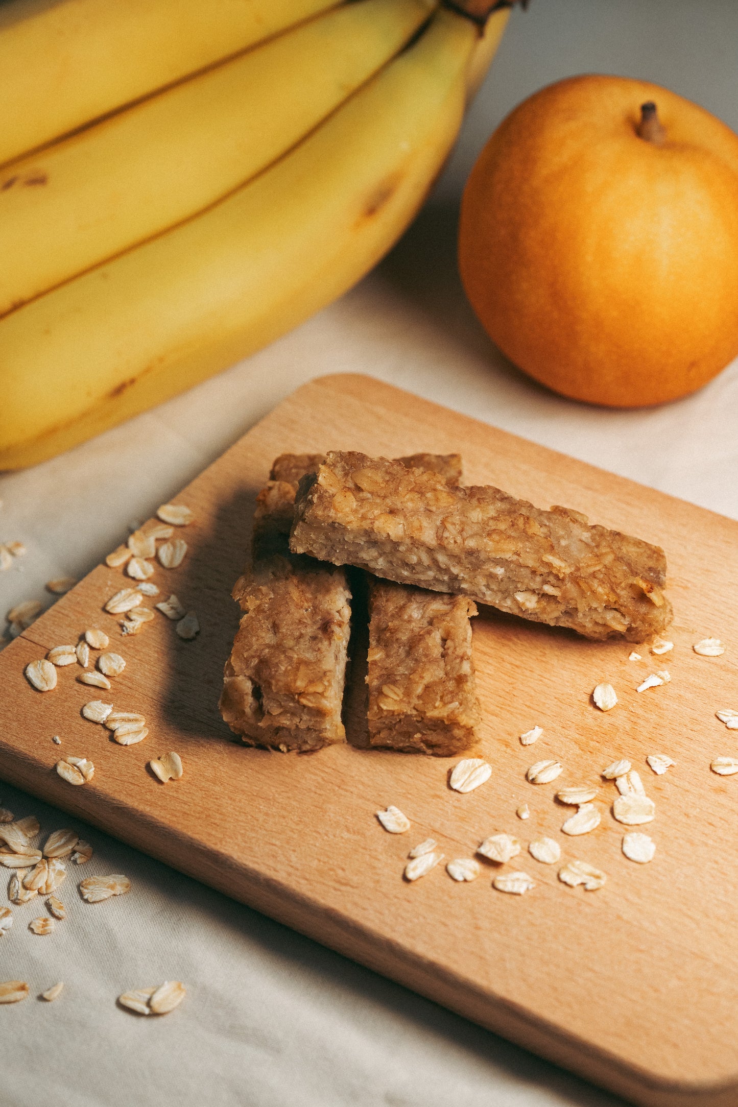 Banana Pear Flapjacks