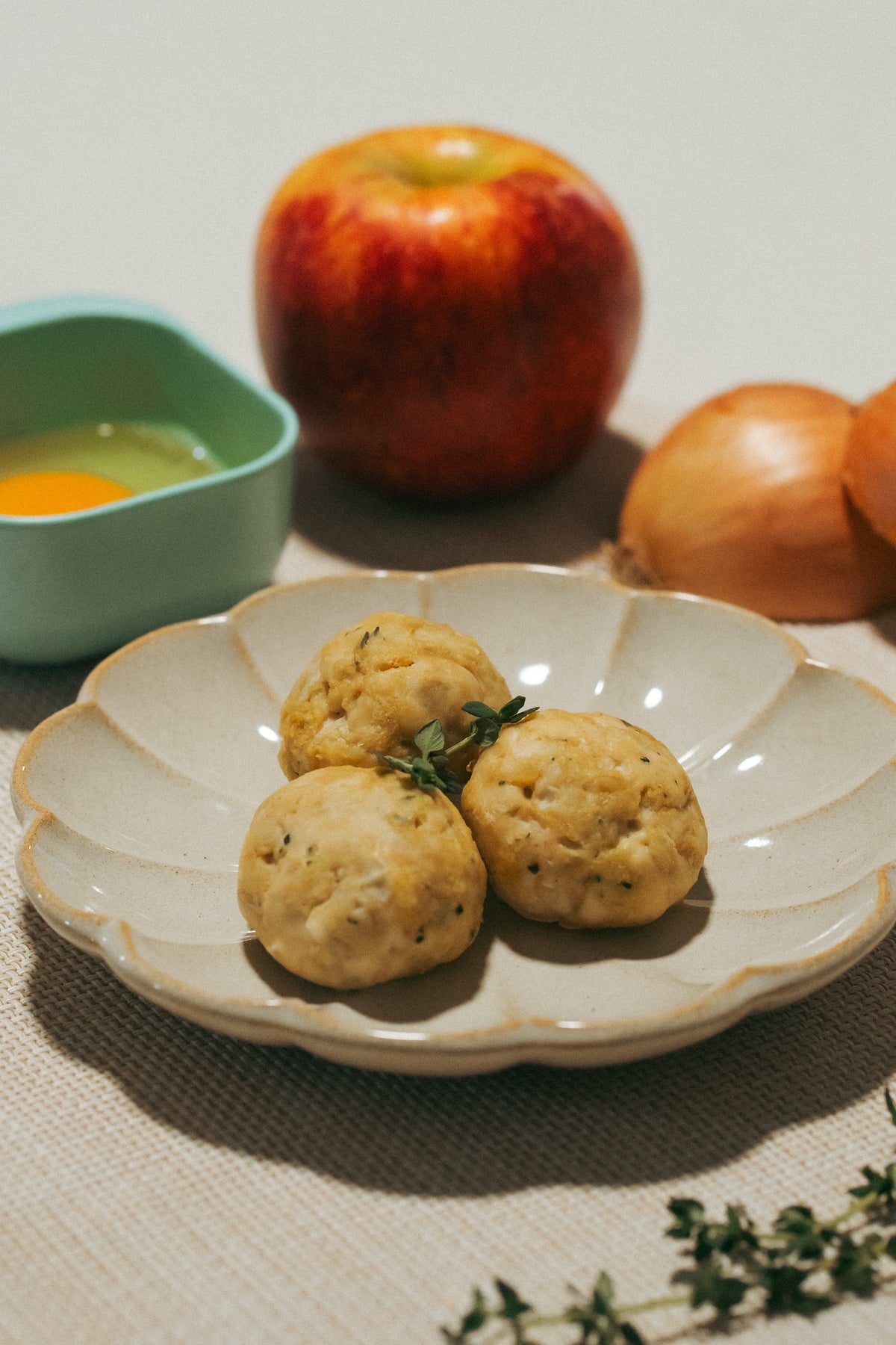 (NEW!) Chicken Apple Meatballs