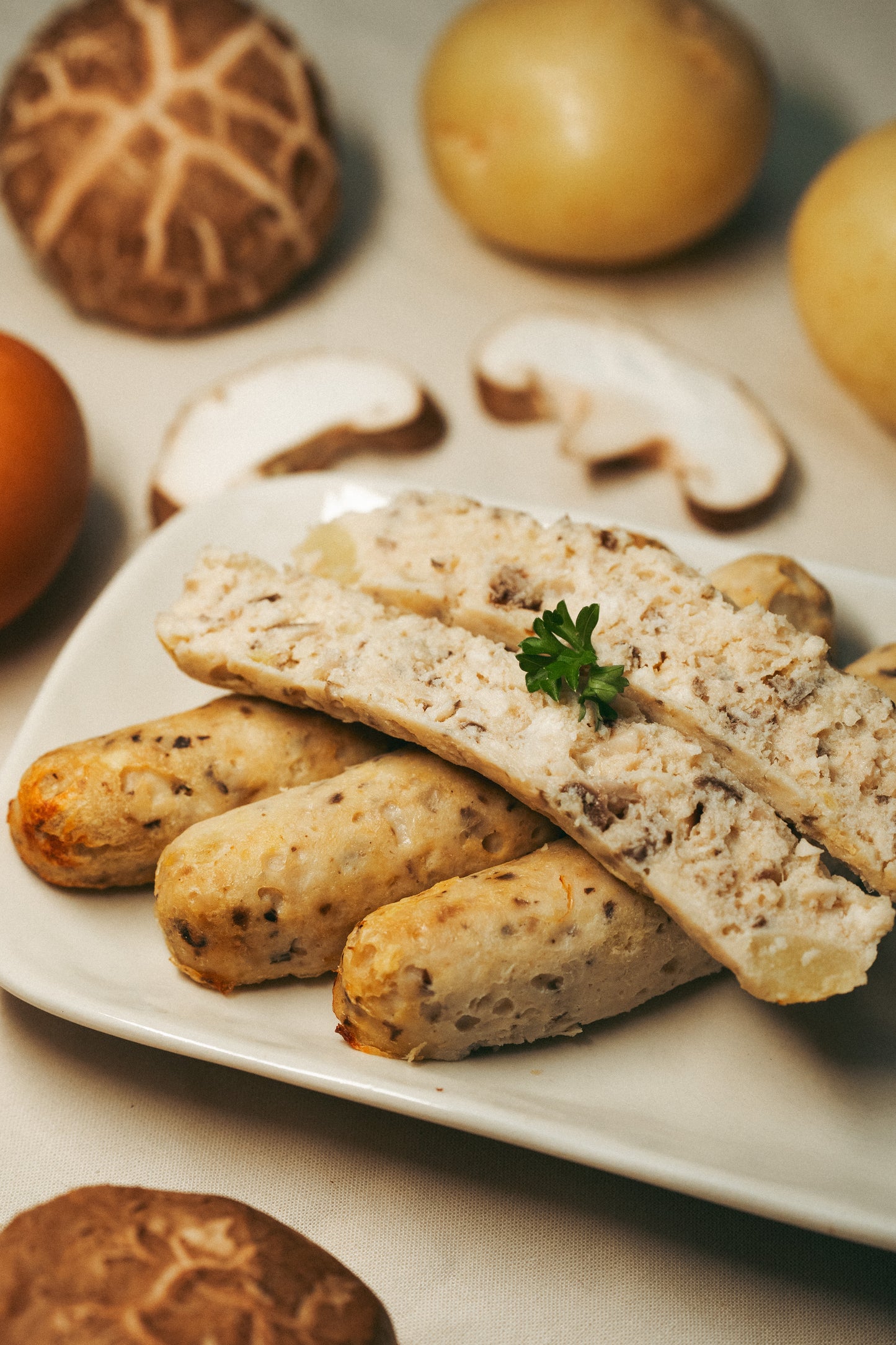 Chicken Mushroom Sausage