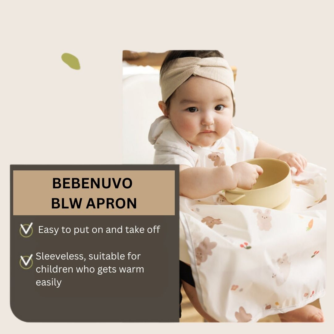 Bebenuvo BLW Apron (Short Sleeve)