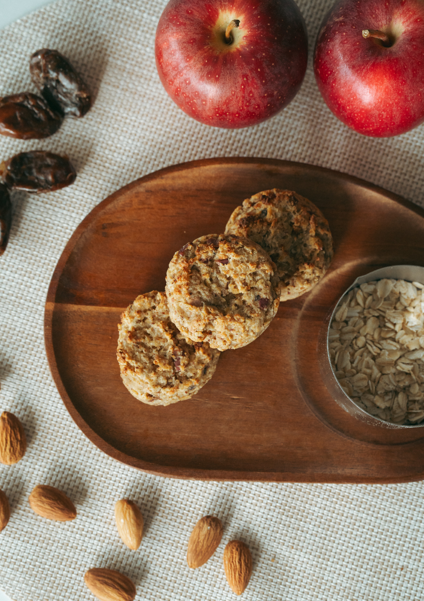 Apple Date Muffins