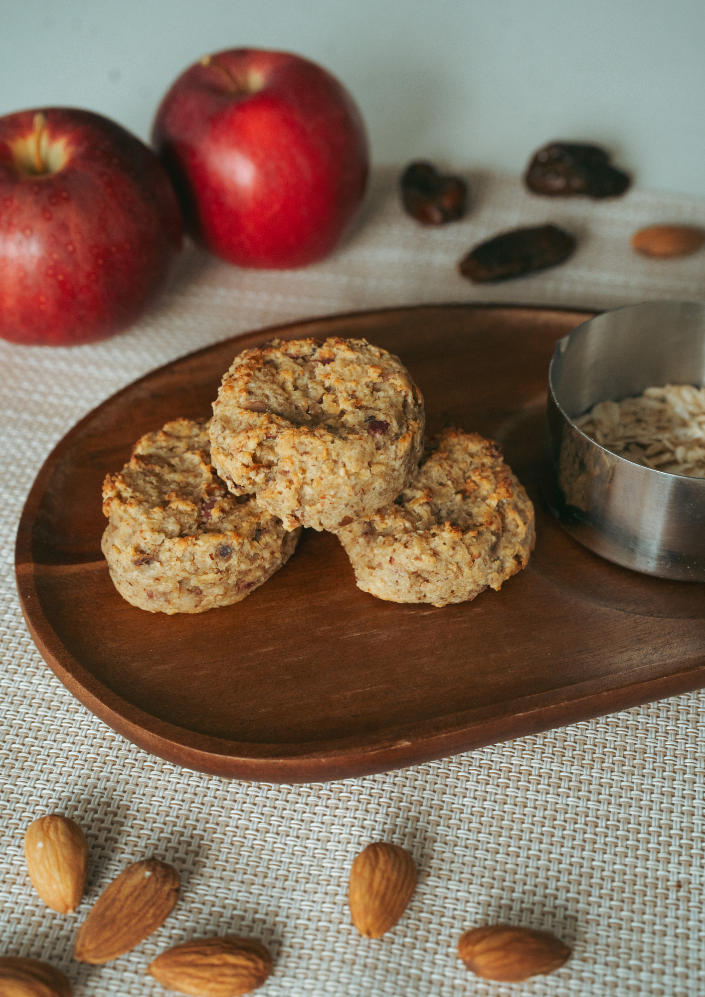 Apple Date Muffins