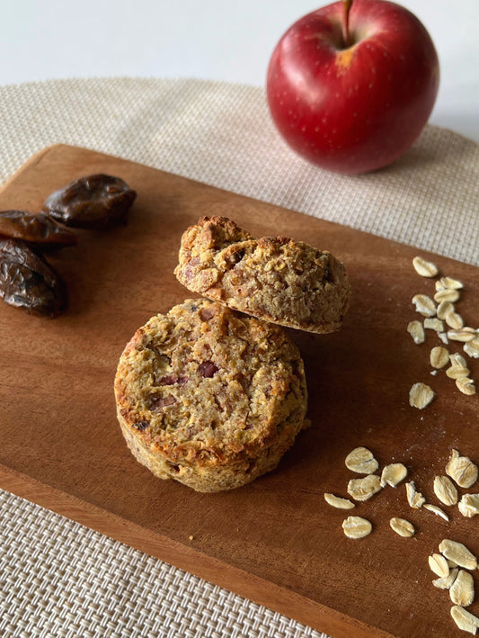 Apple Date Muffins