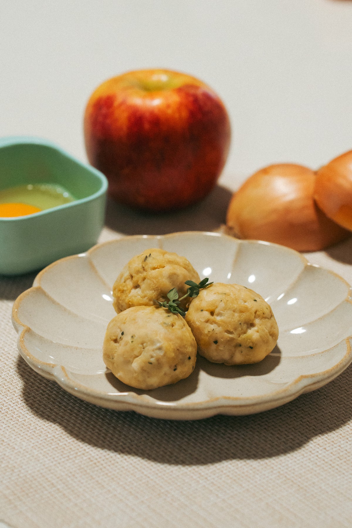 (NEW!) Chicken Apple Meatballs