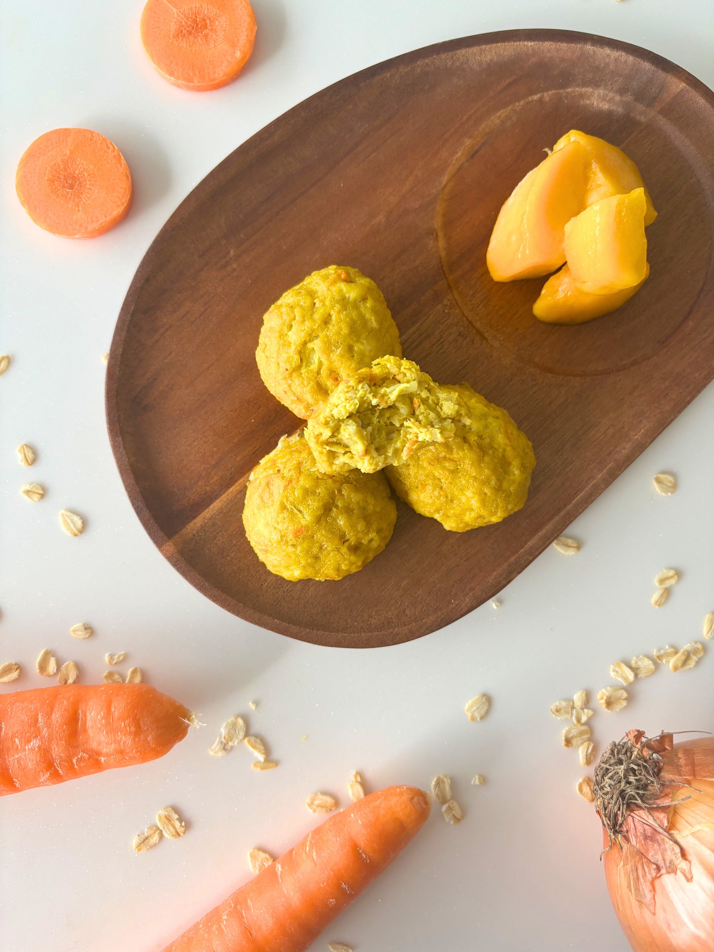 (NEW!) Thai Style Chicken Mango Meatballs