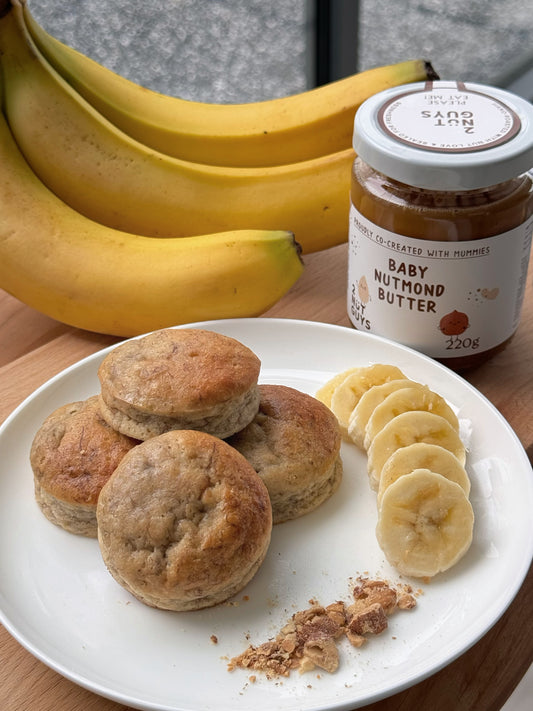 Banana Nutmond Muffins