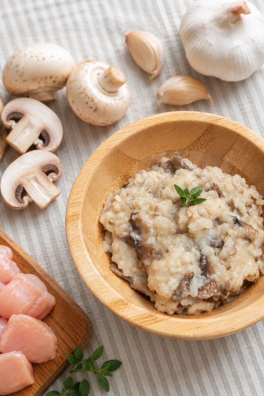 Mushroom & Chicken Risotto