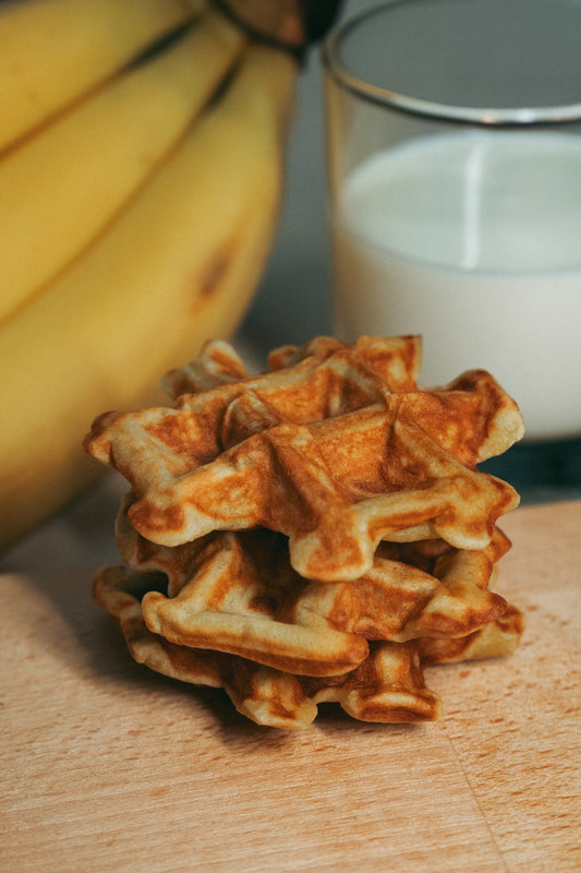 Pandan Waffles