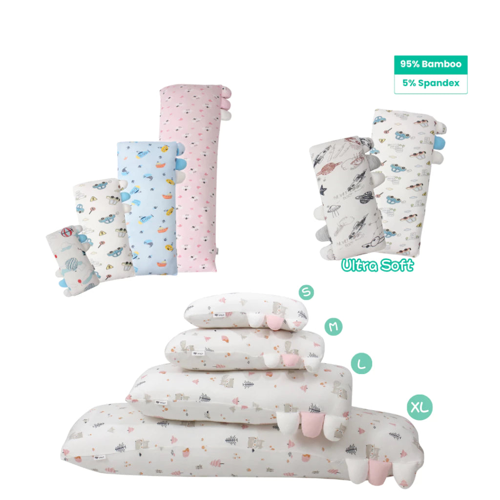 Baby Pillow (Small 13cm x 30cm) - Design given at random