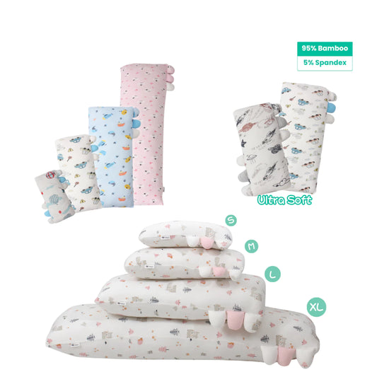 Baby Pillow (Small 13cm x 30cm) - Design given at random