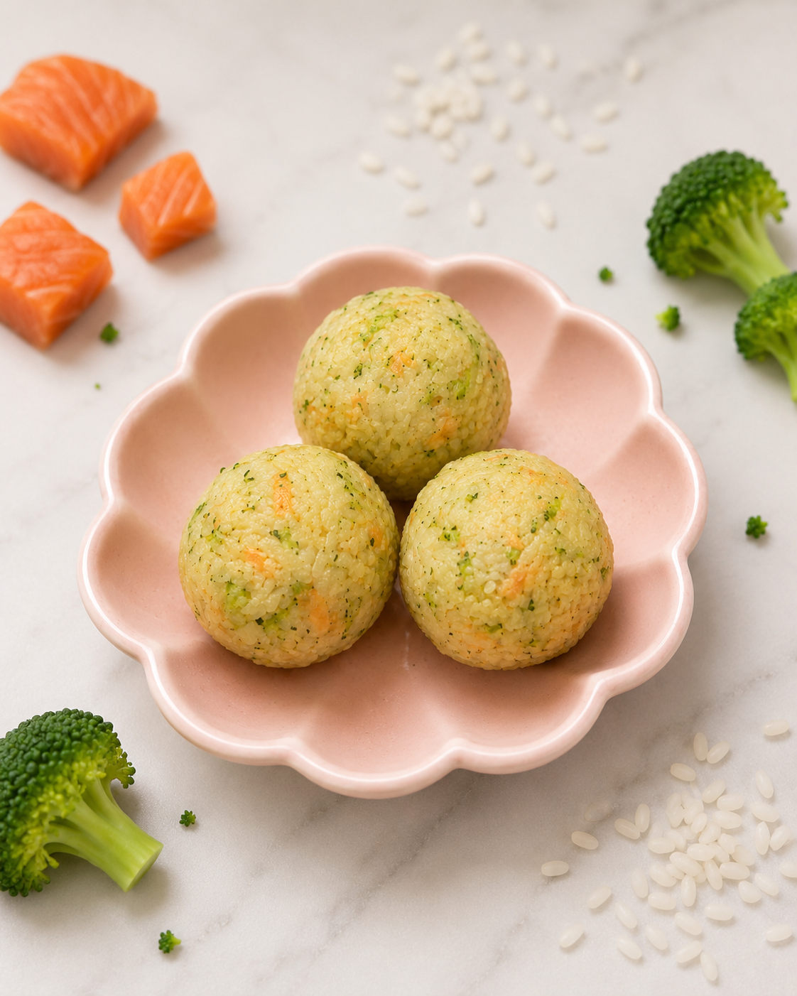 (NEW!) Salmon Rice Balls