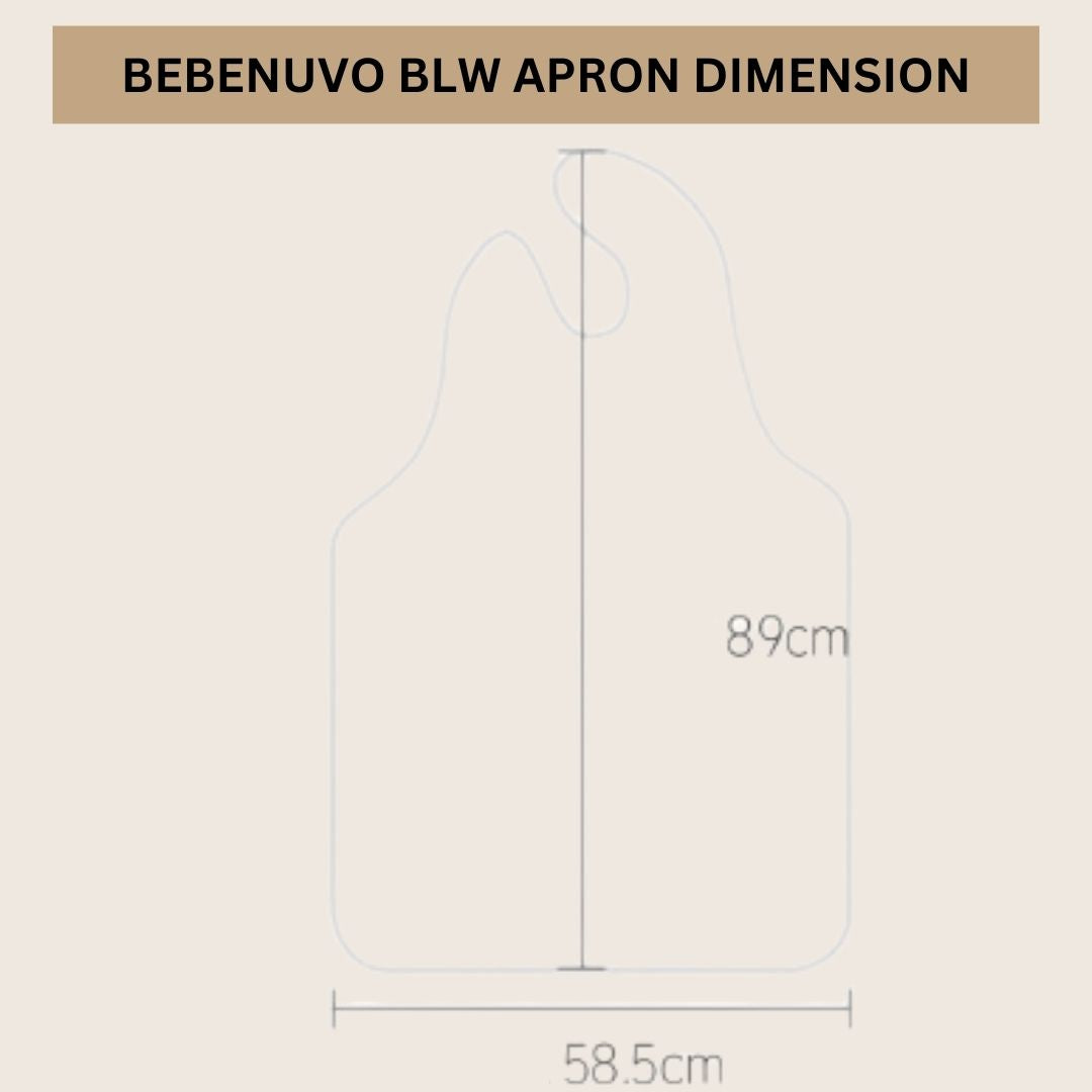 Bebenuvo BLW Apron (Short Sleeve)